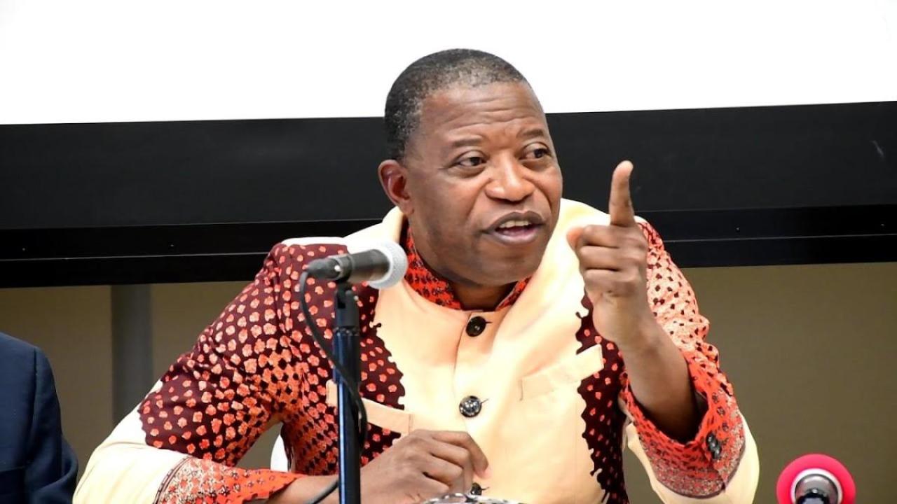 André Mbata,  secrétaire permanent de l’Union sacrée de la Nation 