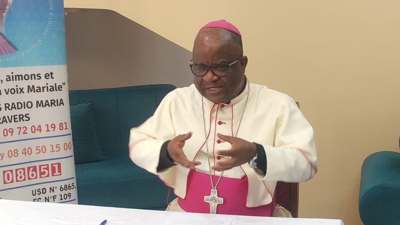 L'évêque du diocèse de Goma, Mgr Willy Ngumbi Ngengele [photo d'illustration]