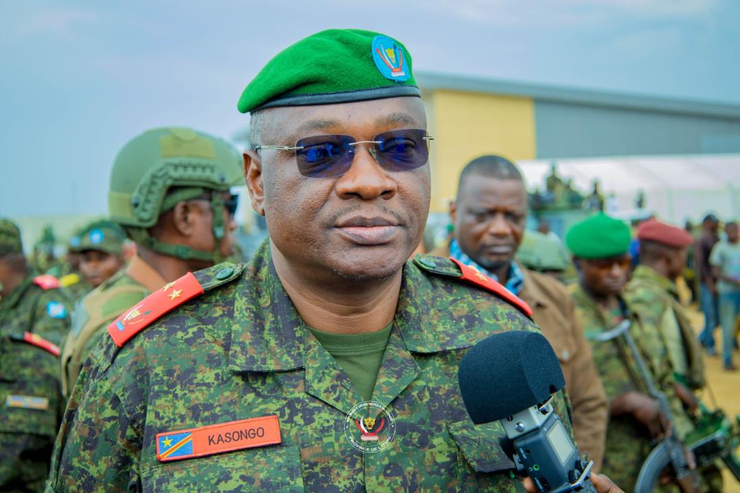 Le gouverneur militaire de de l’Ituri, le général-major Kasongo Mulumba [photo d'illustration]