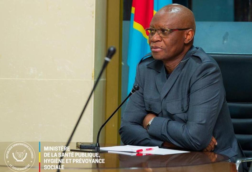 Roger Kamba, ministre de la Santé, hygiène et prévoyance sociale du gouvernement central de la RDC