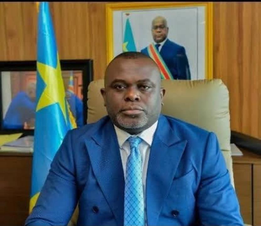 Blanchard Mongomba, Directeur de cabinet du VPM du Budget et Secrétaire général du parti politique Nouvel Élan