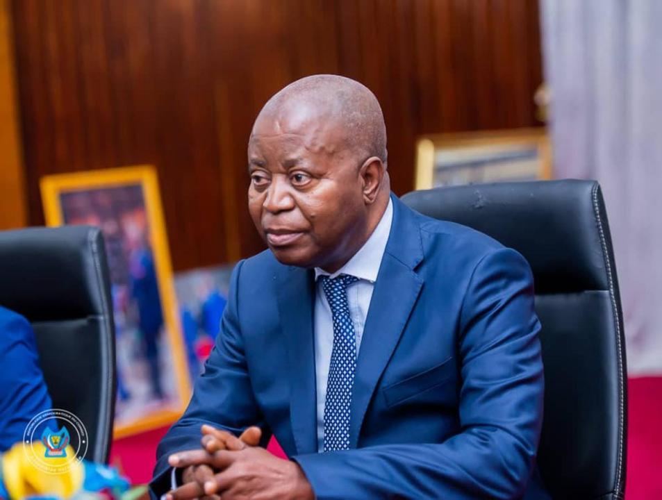 Le vice-Premier ministre, ministre du Budget, Adolphe Muzito