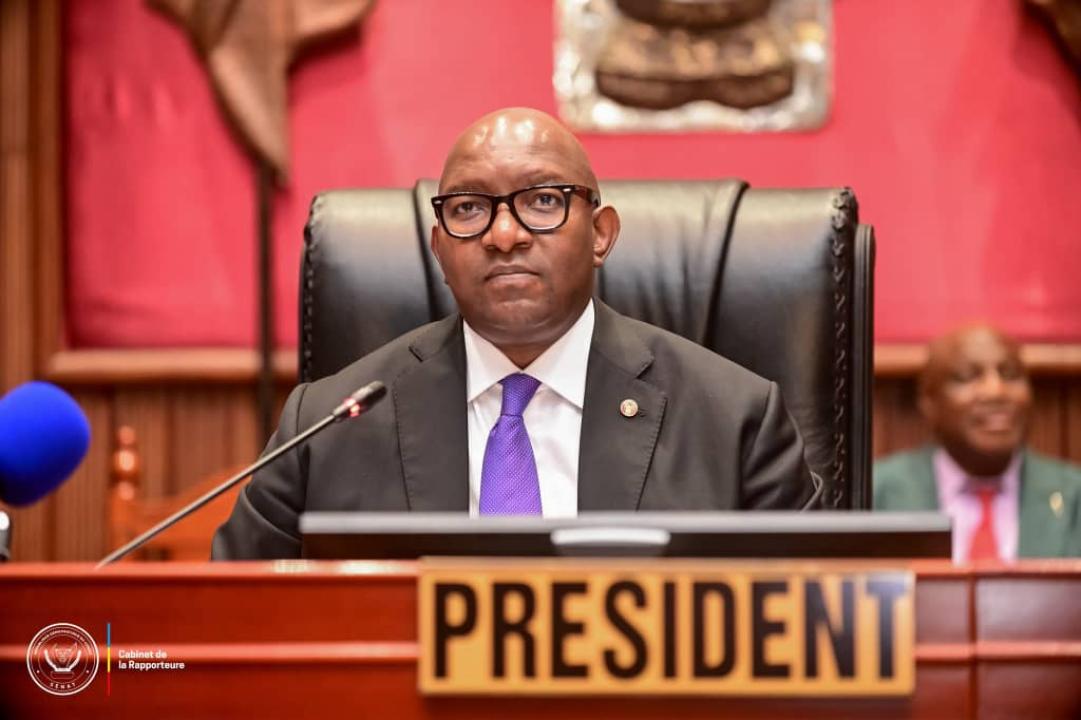 Michel Sama Lukonde, président de la Chambre haute du Parlement de la RDC