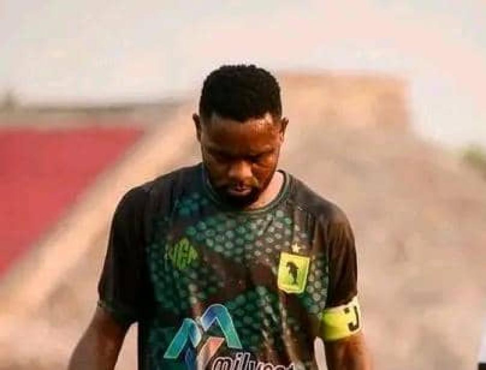 Le capitaine vétéran de VClub Patou Ebunga.