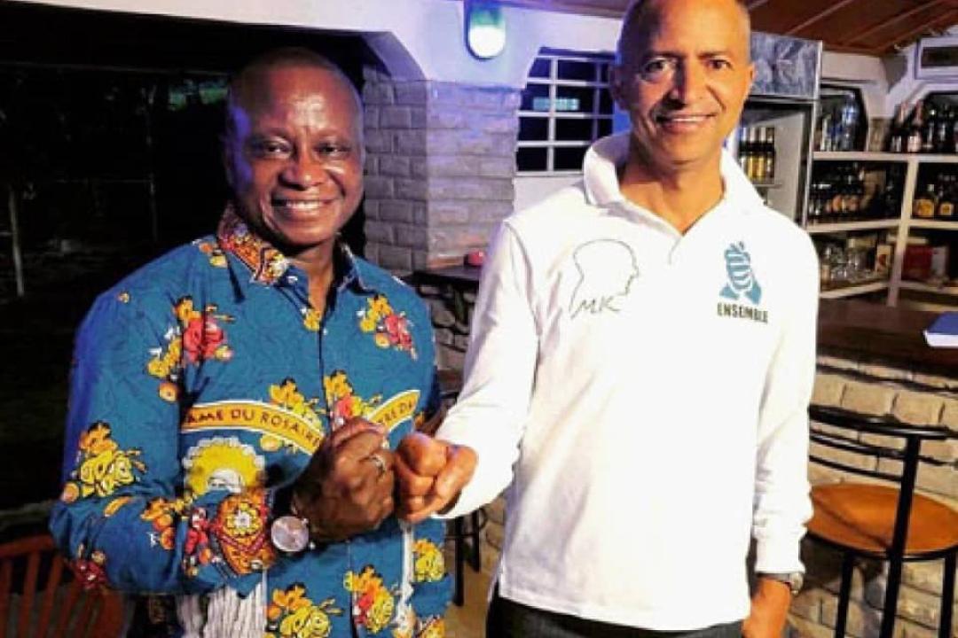 Chérubin Okende et Moïse Katumbi [photo d'illustration]
