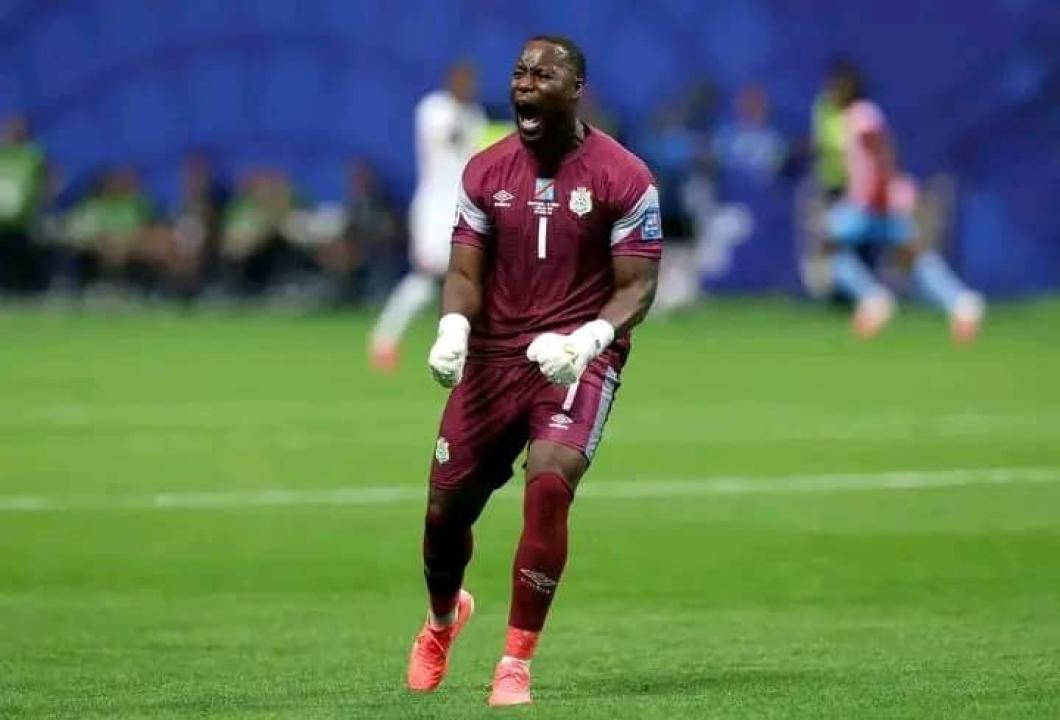 Lionel Mpasi,  gardien de but de la RDC 