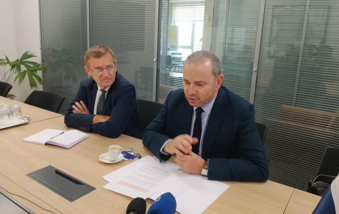 Le directeur général du groupe AFD, Christophe Lecartier lors de son point de presse [photo d'illustration]