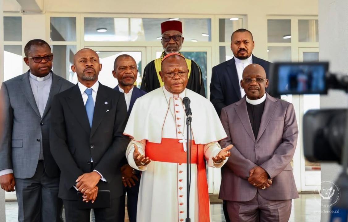 Les leaders religieux du Congo après entretien avec le chef de l’Etat