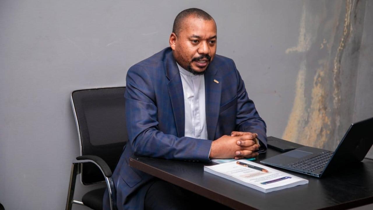 Le porte-parole de l'ECC, le pasteur Éric Nsenga [photo d'illustration]