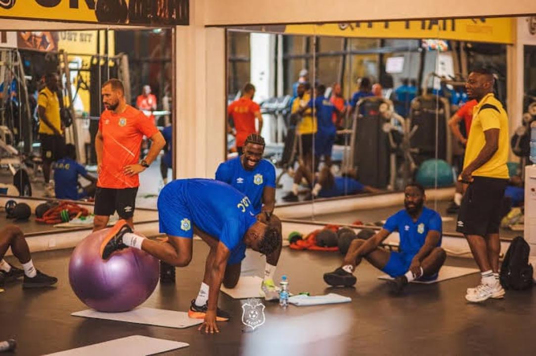 Des Léopards en séance de travail avec l’équipe nationale de la RDC [photo d'illustration]