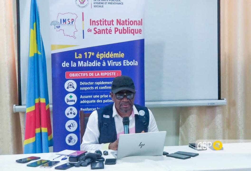 Le docteur Adélard Lufongola, chargé des opérations de la riposte contre Ebola [photo d'illustration]