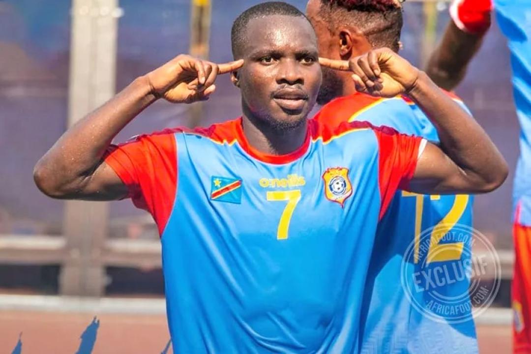 Chadrac Akolo sous les couleurs de Léopards de la RDC [photo d'illustration]