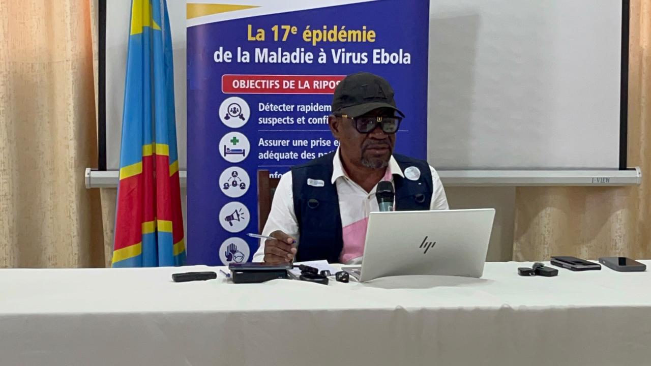 Docteur Adelar Lofongola, responsable des opérations de la riposte