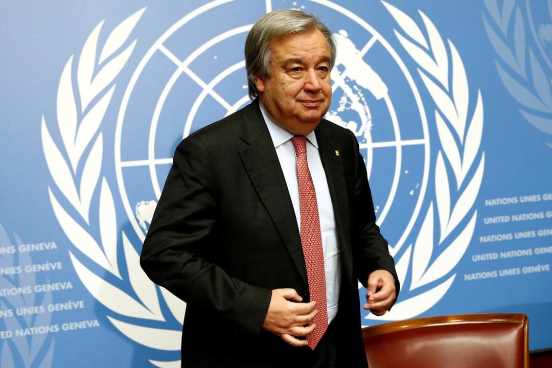 Antonio Guterres, Secrétaire général de l’ONU [photo d'illustration]