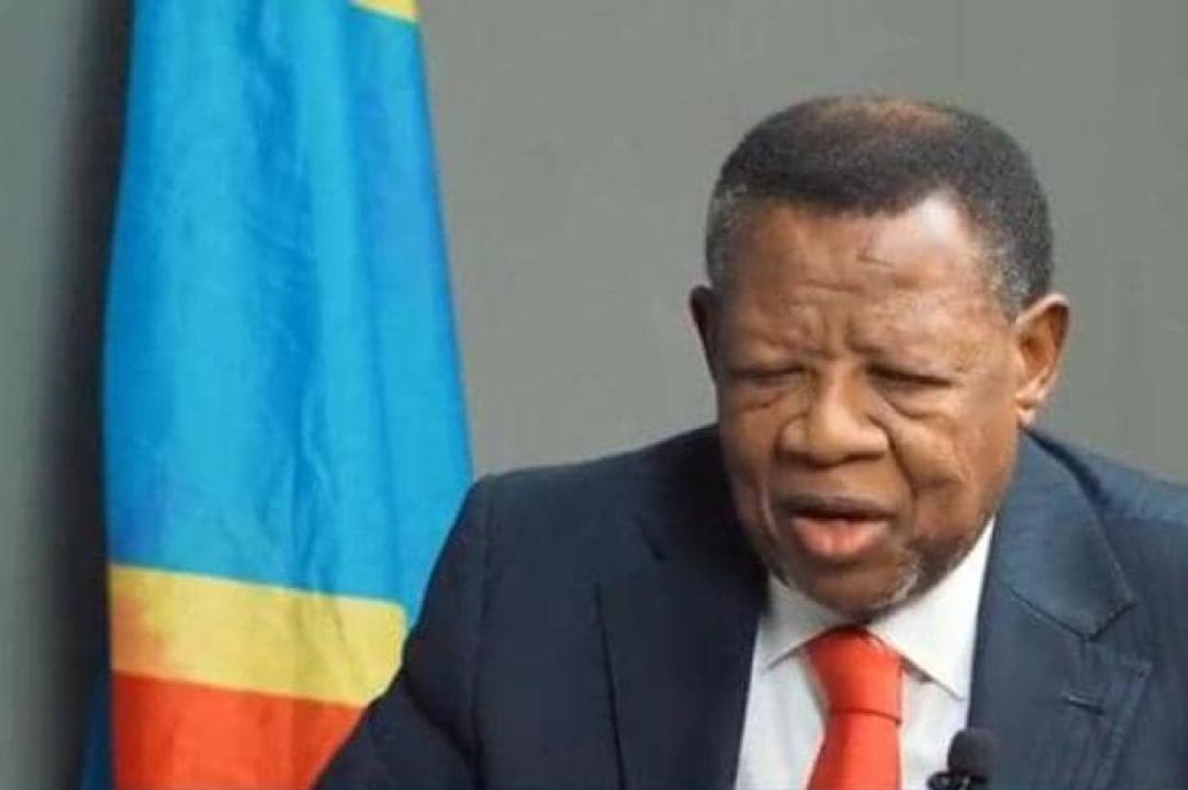 Le président du CCU et ancien ministre de la Communication et des Médias, Lambert Mende Omalanga