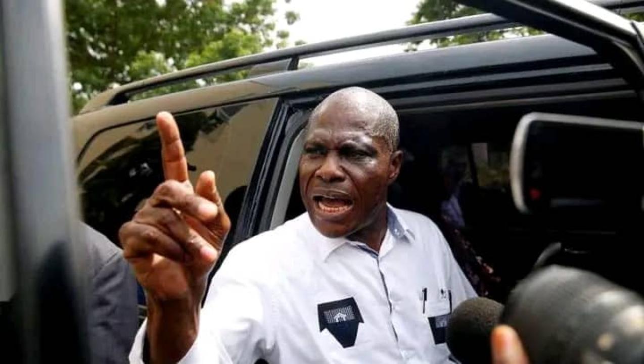 L'opposant congolais et président de l'ECIDé Martin Fayulu Madidi