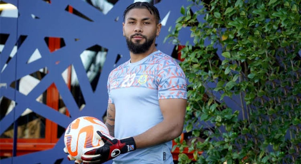 Le Léopards congolais Dimitry Bertaud,  gardien de Forge FC, au Canada