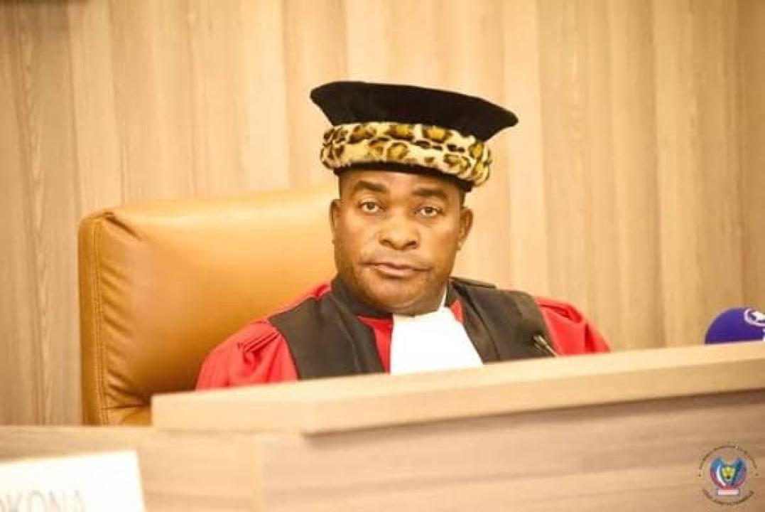 Dieudonné Kamuleta, président de la Cour constitutionnelle