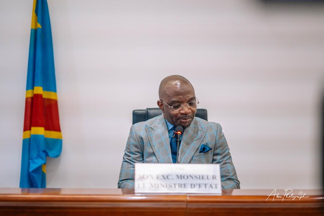 Me Marc Ekila, ministre de la formation professionnelle