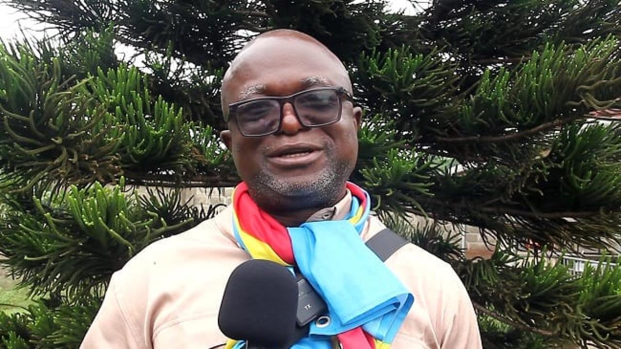 Josué Aruna, directeur de Congo Basin Conservation Society et ambassadeur du Bassin du Congo