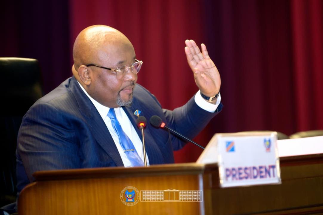 Le speaker de la Chambre basse du parlement rd-Congolais,  Aimé Boji