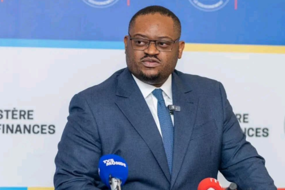Doudou Fwamba,  ministre des Finances en RDC