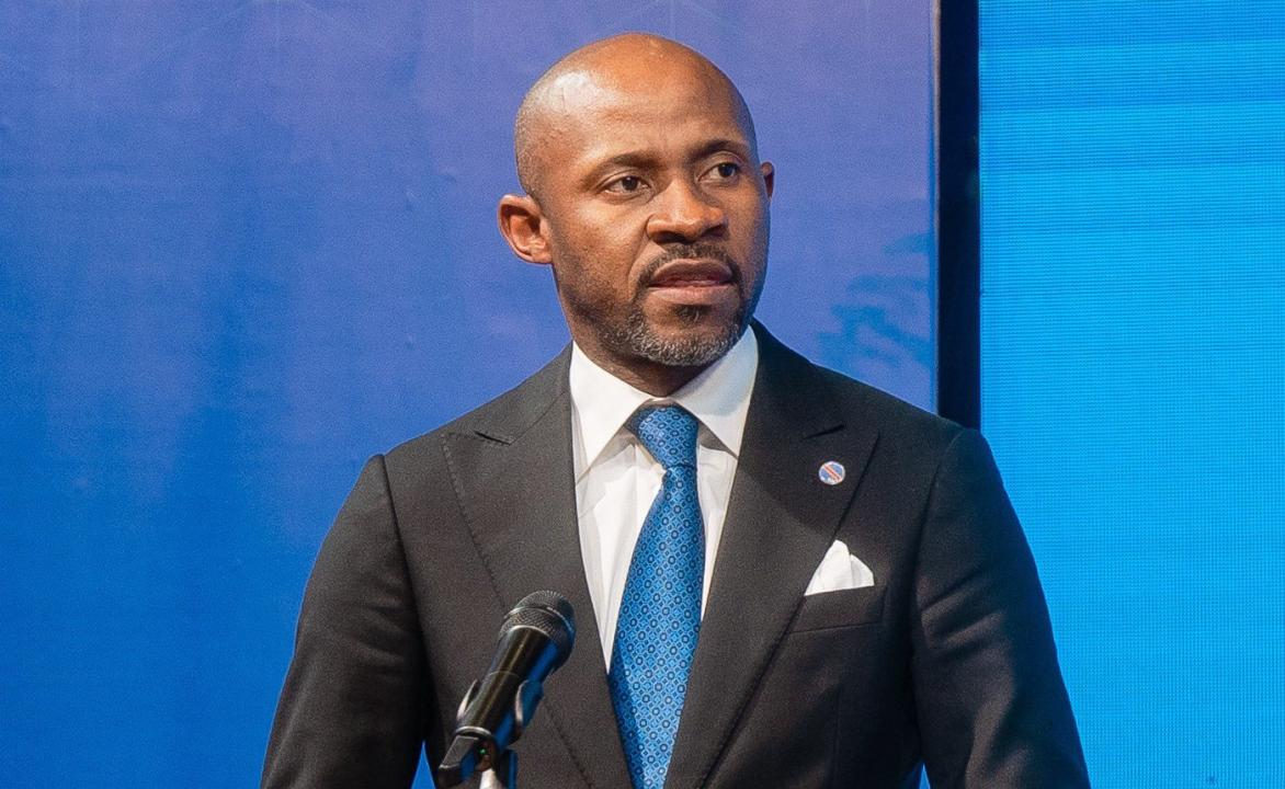 Patrick Muyaya Katembwe,  ministre de Communication et Médias,  Porte-parole du gouvernement congolais 