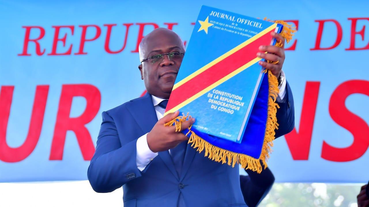 Le président de la RDC Félix-Antoine Tshisekedi Tshilombo lors de la prestation du serment [photo d'illustration]