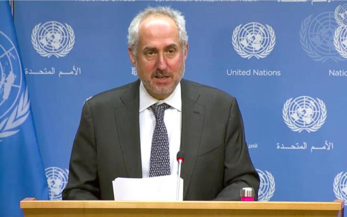 Le porte-parole du secrétaire général de l’ONU, Stéphane Dujarric [photo d'illustration]