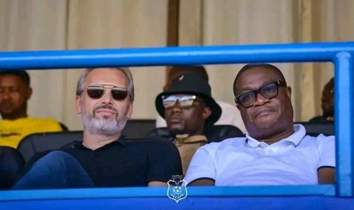 Sébastien Desabre et Dodo Landu lors d'une rencontre au Stade des Martyrs. [Photo d'illustration]