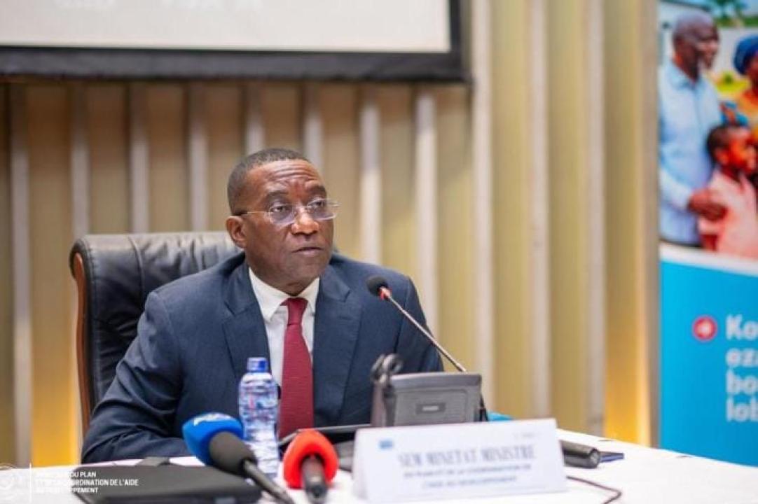 Guylain Nyembo, Vice-premier ministre, ministre du Plan et de la Coordination de l’aide au Développement [photo d'illustration]