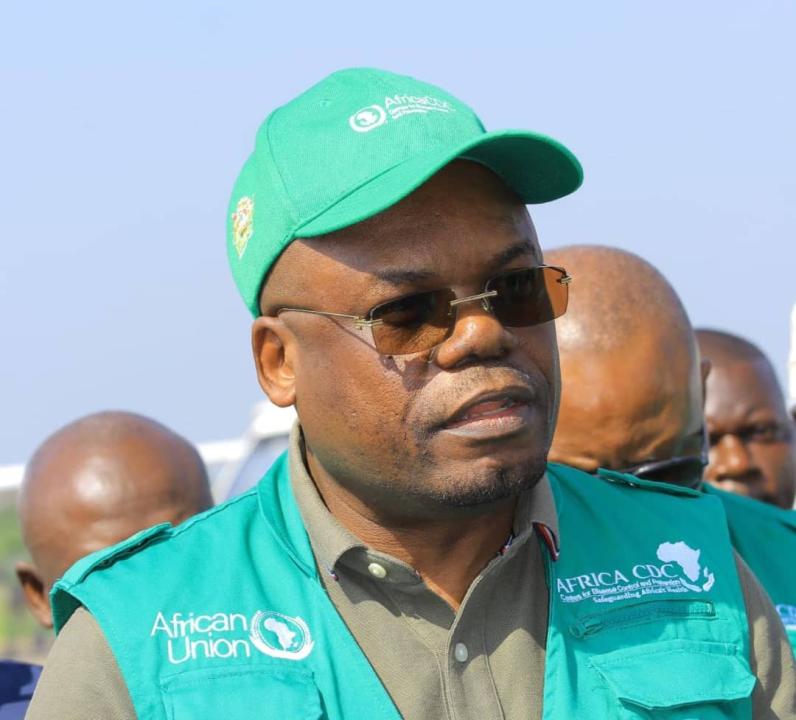 Le directeur général du centre africain de contrôle et de prévention des maladies, le docteur Jean Kaseya