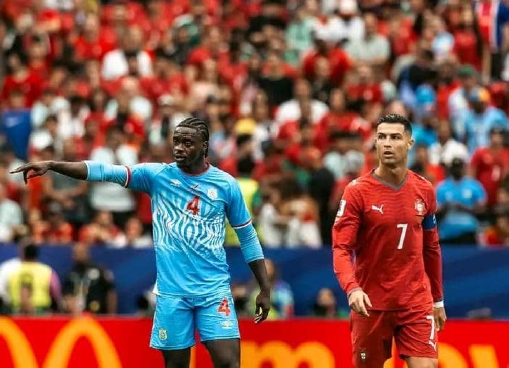Axel Tuanzebe et Cristiano Ronaldo. [Photo d'illustration]