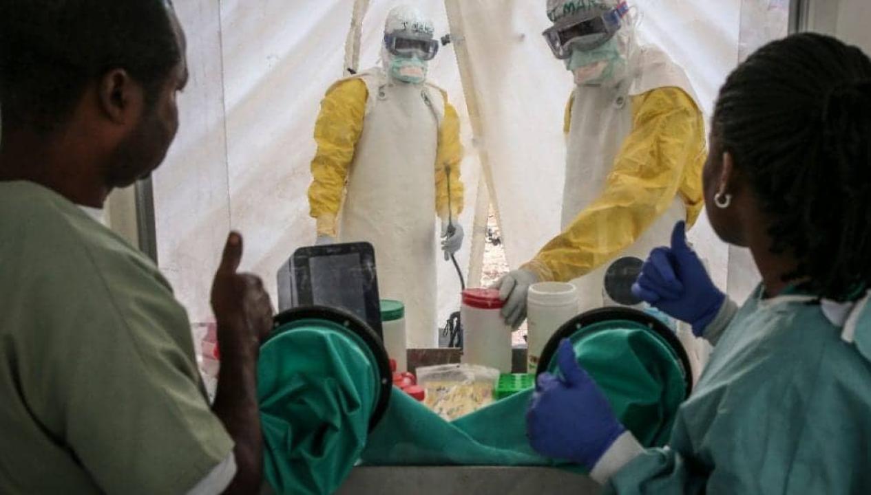 Des professionnels de la santé au front contre le virus Ebola en RDC [photo d'illustration]