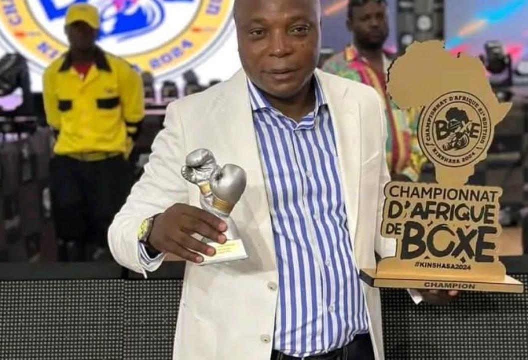 Le secrétaire général adjoint de la Fédération congolaise de boxe (FCB), Pierre Abongi [photo d'illustration]