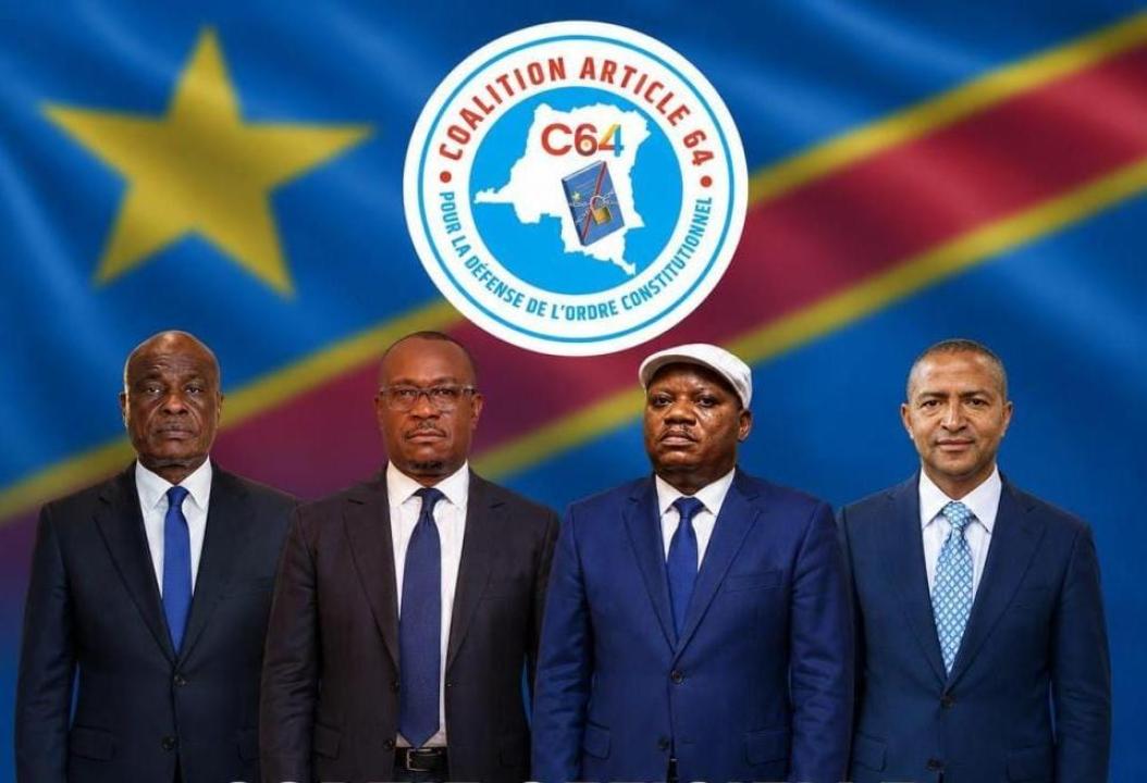 Quelques leaders de l'opposition membres de la Coalition Article 64