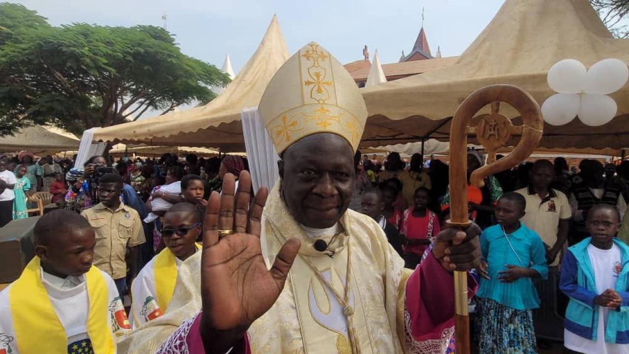 L'évêque du diocèse de Mahagi-Nioka, Monseigneur Sosthène Ayikuli [photo d'illustration]