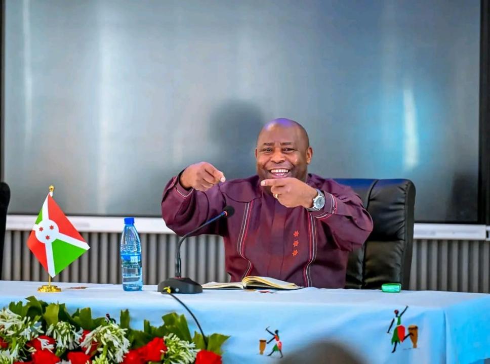 Le président burundais Evariste Ndayishimiye,  président en exercice de l’Union africaine