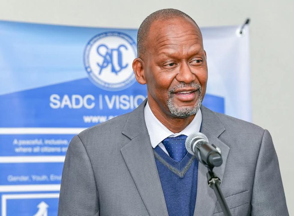 Le secrétaire exécutif de la SADC, Elias Magosi [photo d'illustration]