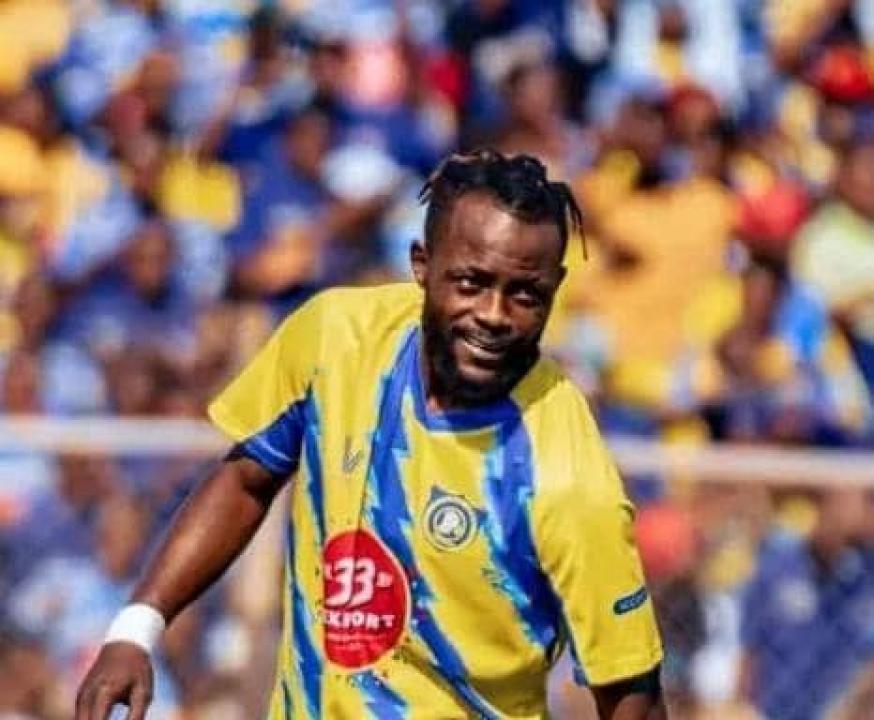 Djos Issama Mpeko sous les couleurs du FC Saint-Éloi Lupopo. [Photo d'illustration]