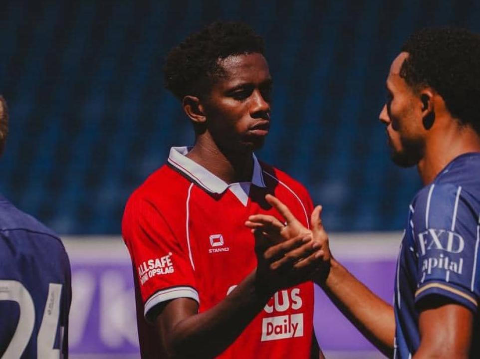 Jules Ahoka, le jeune international U23 de la RDC sous les couleurs de Antwerp