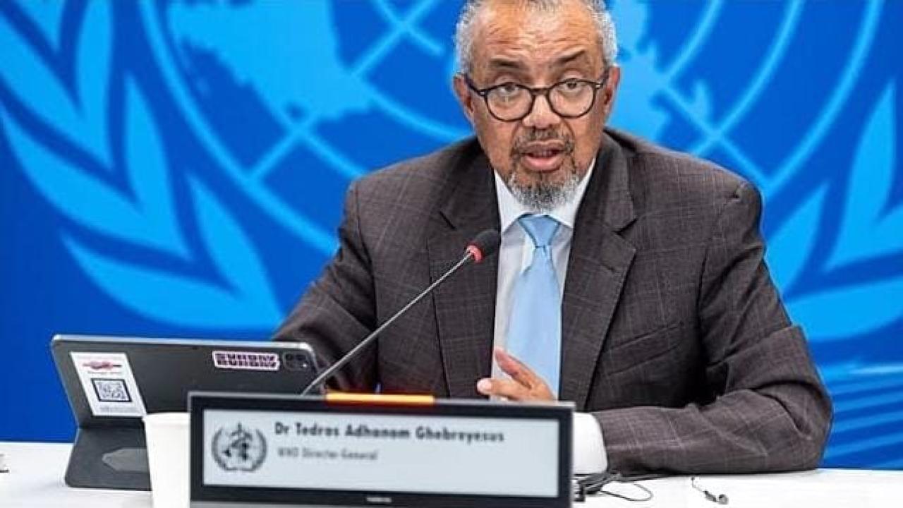 Le directeur général de l'OMS Tedros Adhanom Ghebreyesus [photo d'illustration]