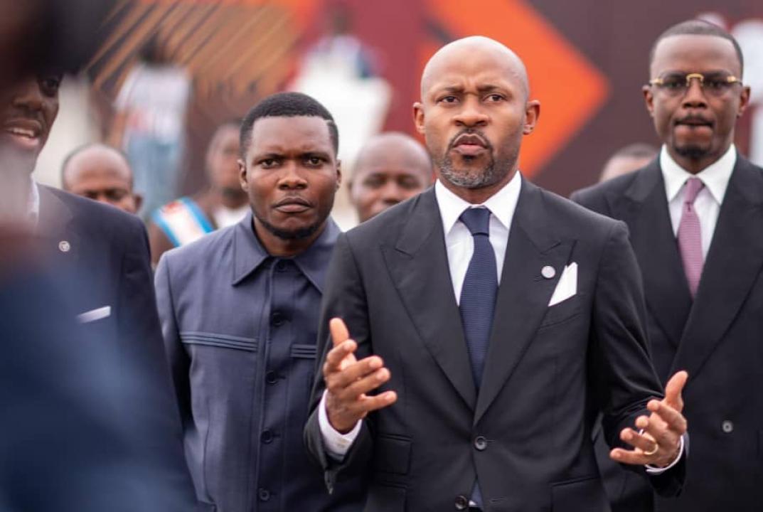Le ministre des Médias et Communication de la RDC, Patrick Muyaya, en marge de sa participation à la Semaine de l’Étudiant [photo d'illustration]