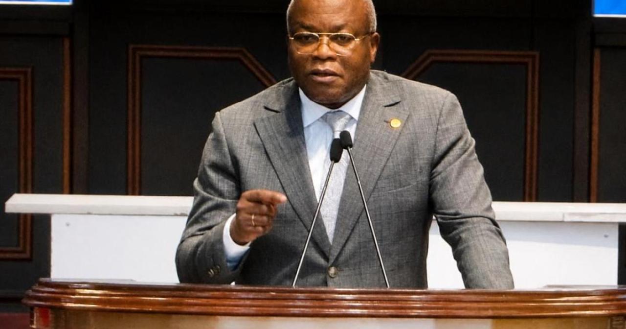 Le député Paul-Gaspard Ngondankoy initiateur de la loi sur le référendum en RDC [photo d'illustration]