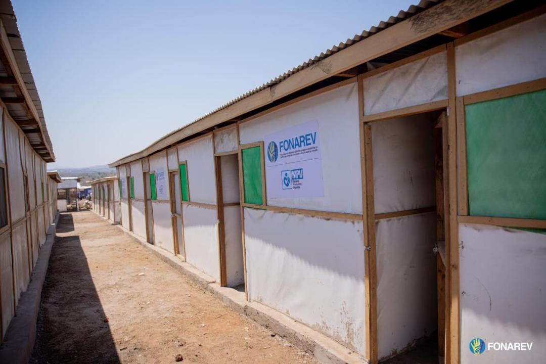 Des abris construits pour les déplacés de l’Est de la RDC [photo d’illustration]
