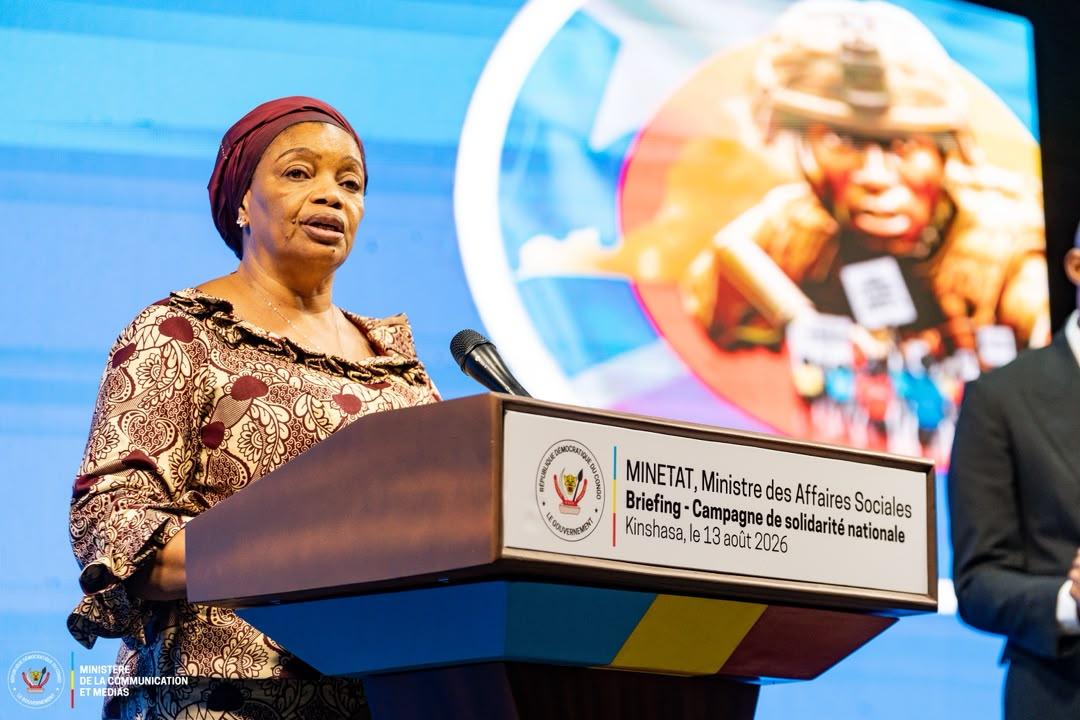 Ministre d'État, ministre des Affaires sociales, Ève Bazaiba Masudi