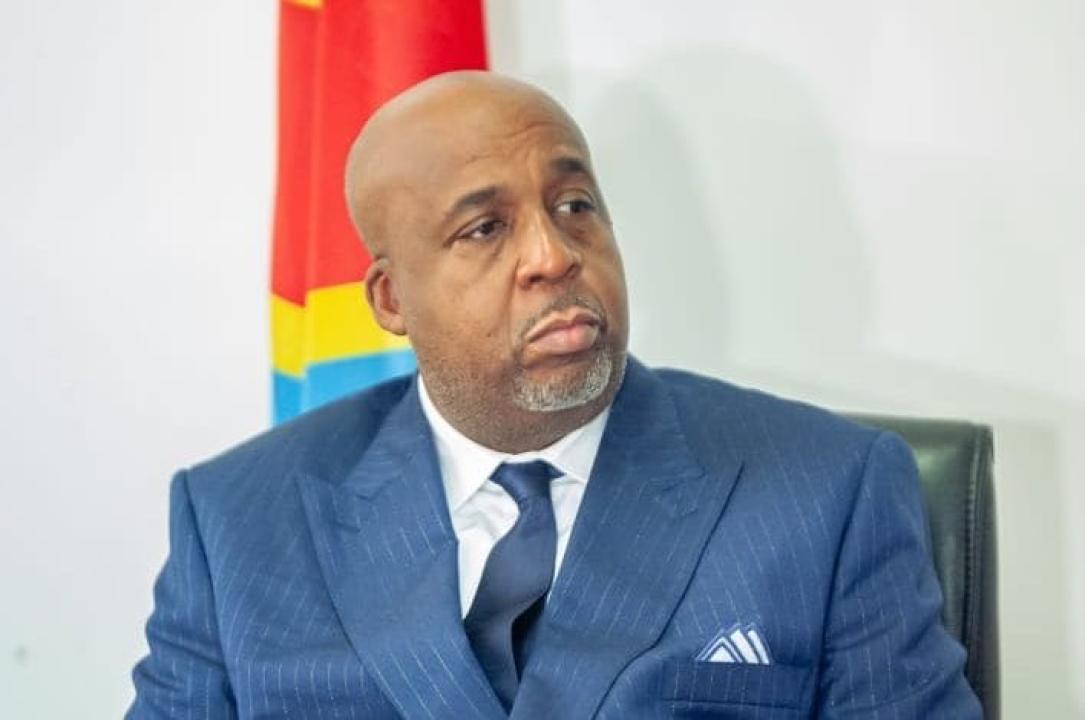 Aimé Molendo Sakombi,  ministre des Ressources hydrauliques et de l’Électricité en RDC [photo d'illustration]