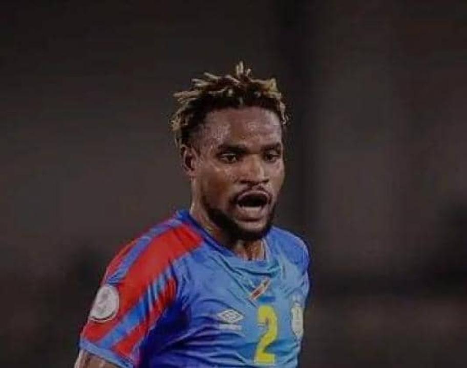 Henock Inonga Baka sous les couleurs de la RDC lors de la CAN Côte d'Ivoire 2024. [Photo d'illustration]