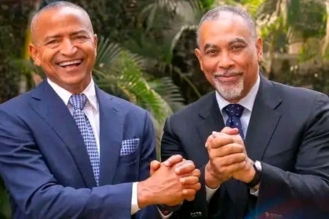 Moïse Katumbi et Olivier Kamitatu [photo d'illustration]