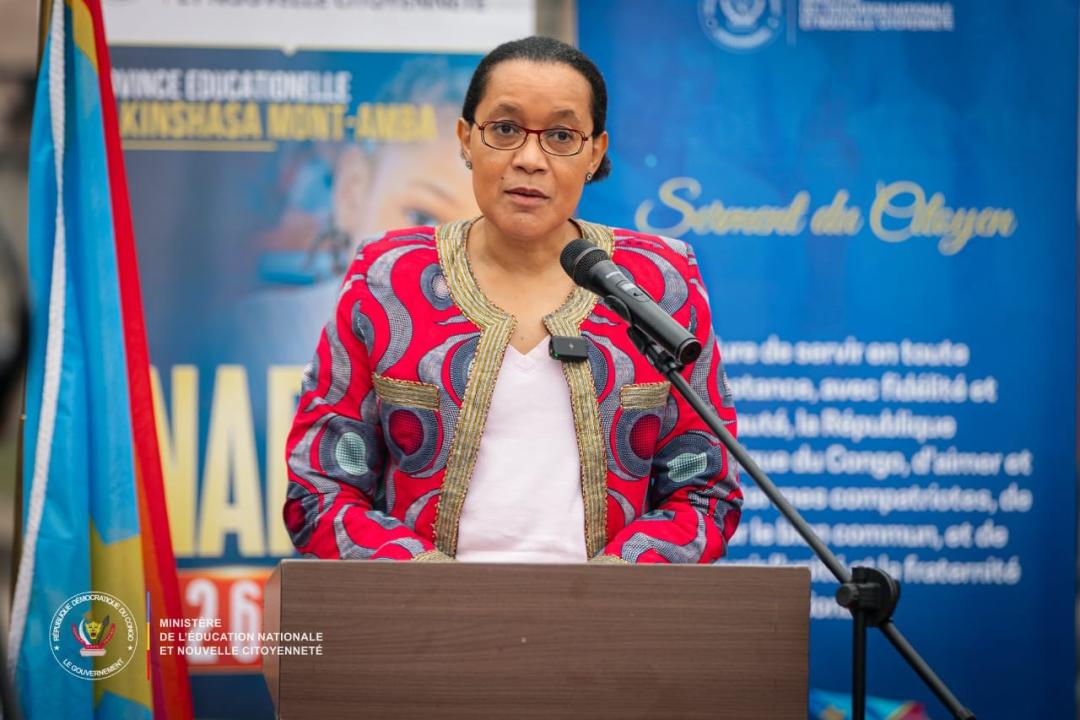 La ministre de l'Éducation nationale, Raissa Malu [photo d'illustration]